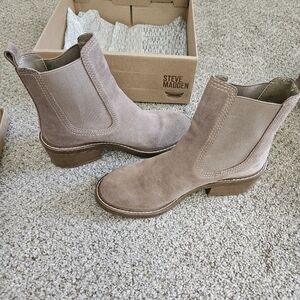 Steve Madden Women's Tan Ankle Boots